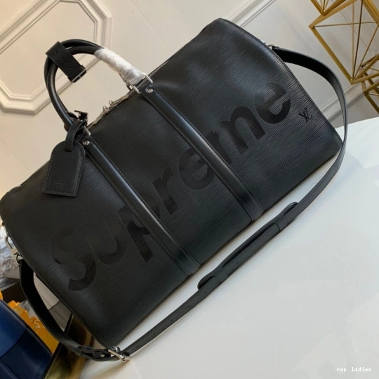 Cheap VUITTON BANDOULIÈRE LOUIS 45 KEEPALL 0804